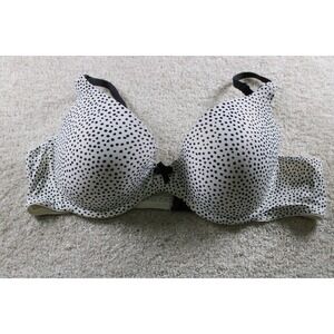 Maidenform Women's Polka Dot Bra Size 36C‎ Underwire Adjustable Straps